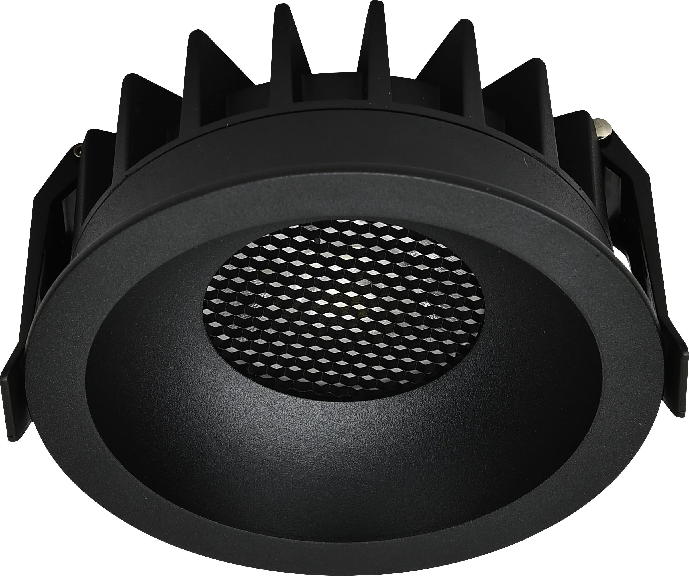 Spot LED Încastrabil 15W COB CCT Reglabil Rotund Negru Bridgelux