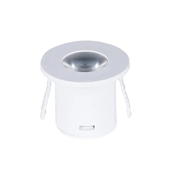 Spot LED Mobilier 1W Rotund Alb 3000K Lumină Caldă Optonica