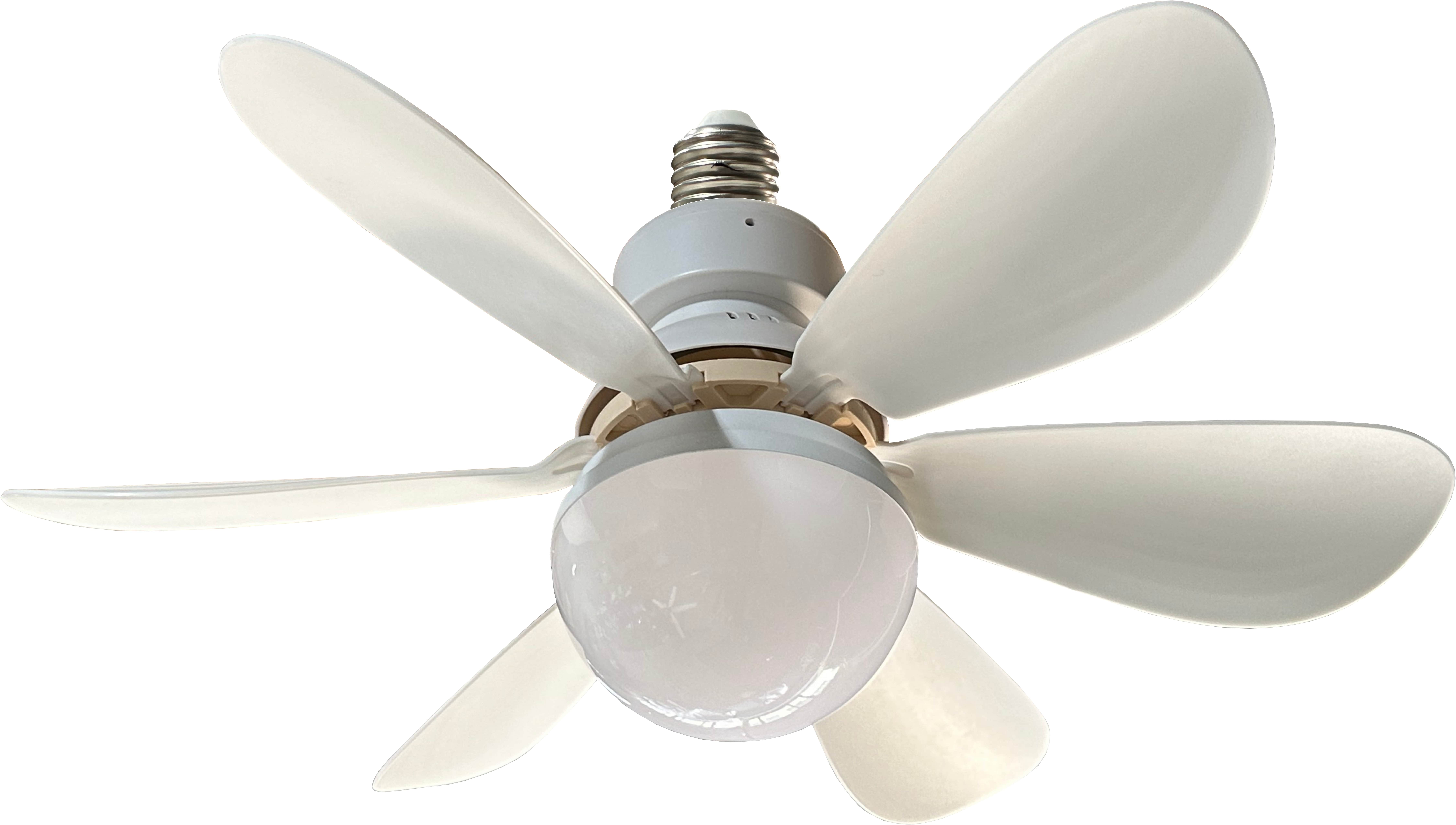 Ventilator Plafonieră LED 12W 3CCT Alb cu Telecomandă Optonica