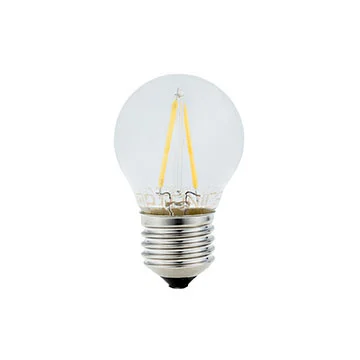 Bec LED Filament E27 G45 2W 250lm Lumină Caldă 2700K Optonica