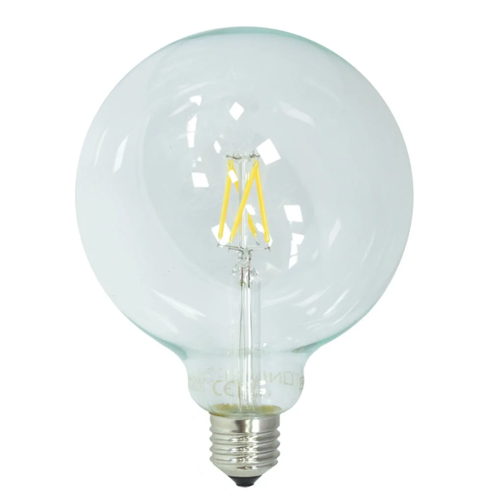 Bec LED Filament G125 E27 4W Lumină Neutră 4500K Optonica