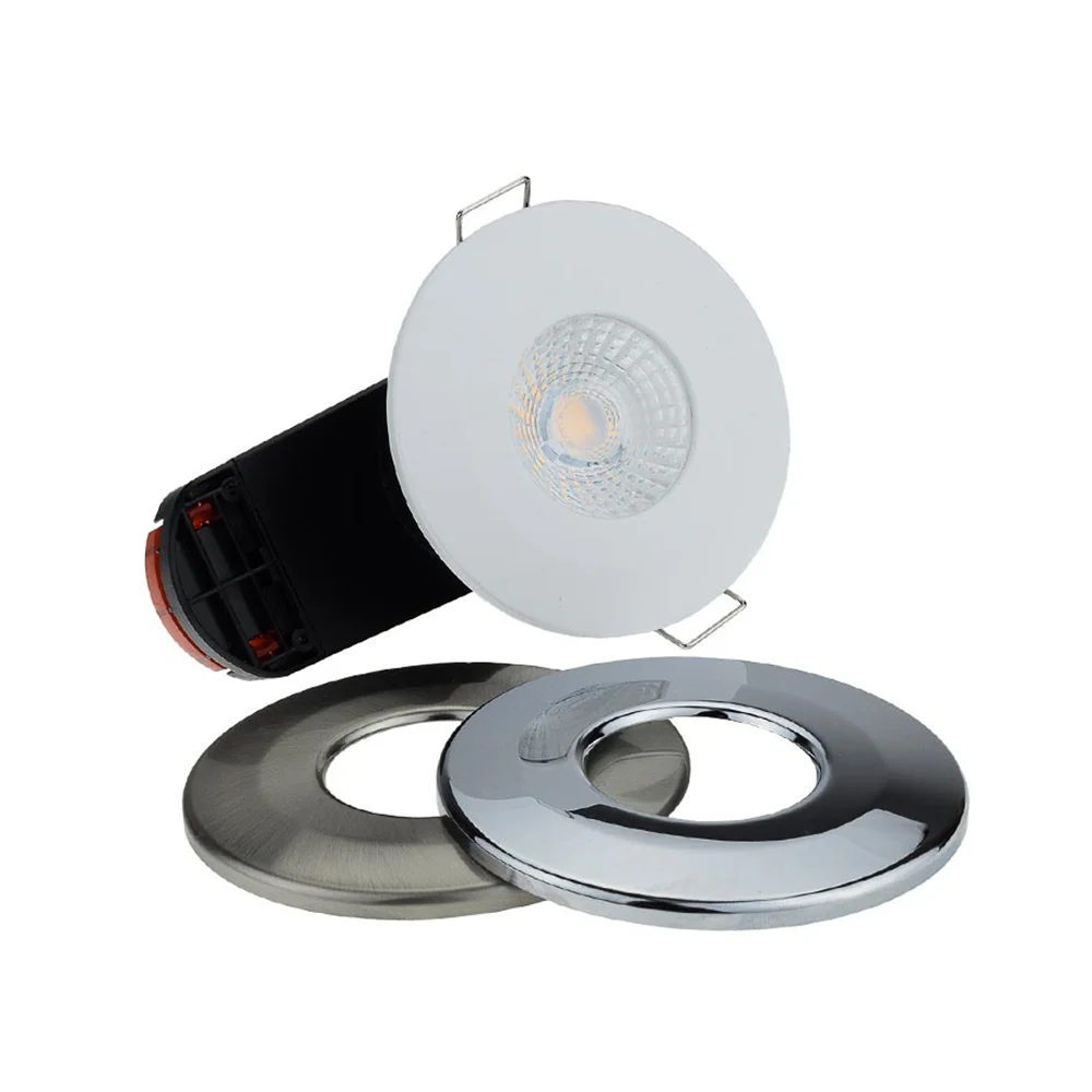Spot LED Încastrabil 6W Rezistent la Foc 4000K Ramă Interschimbabilă Optonica