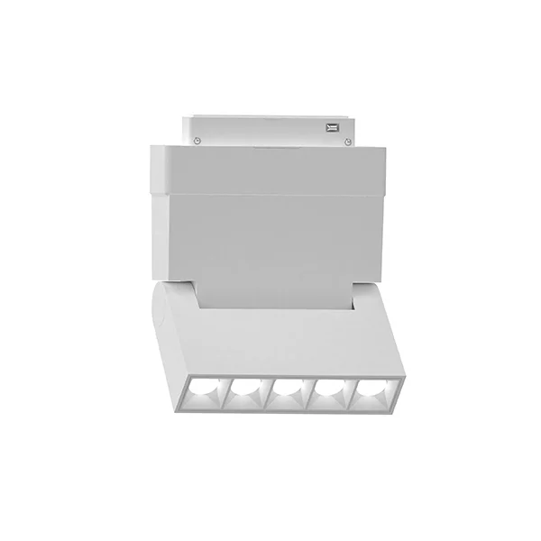 Spot LED Magnetic M35 10W 800lm Lumină Caldă 3000K Alb Optonica