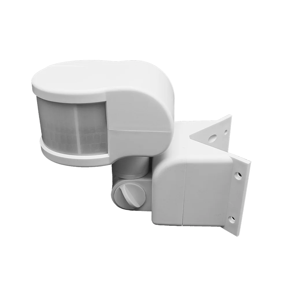 Senzor Mișcare PIR IP44 300° 16m Alb Optonica