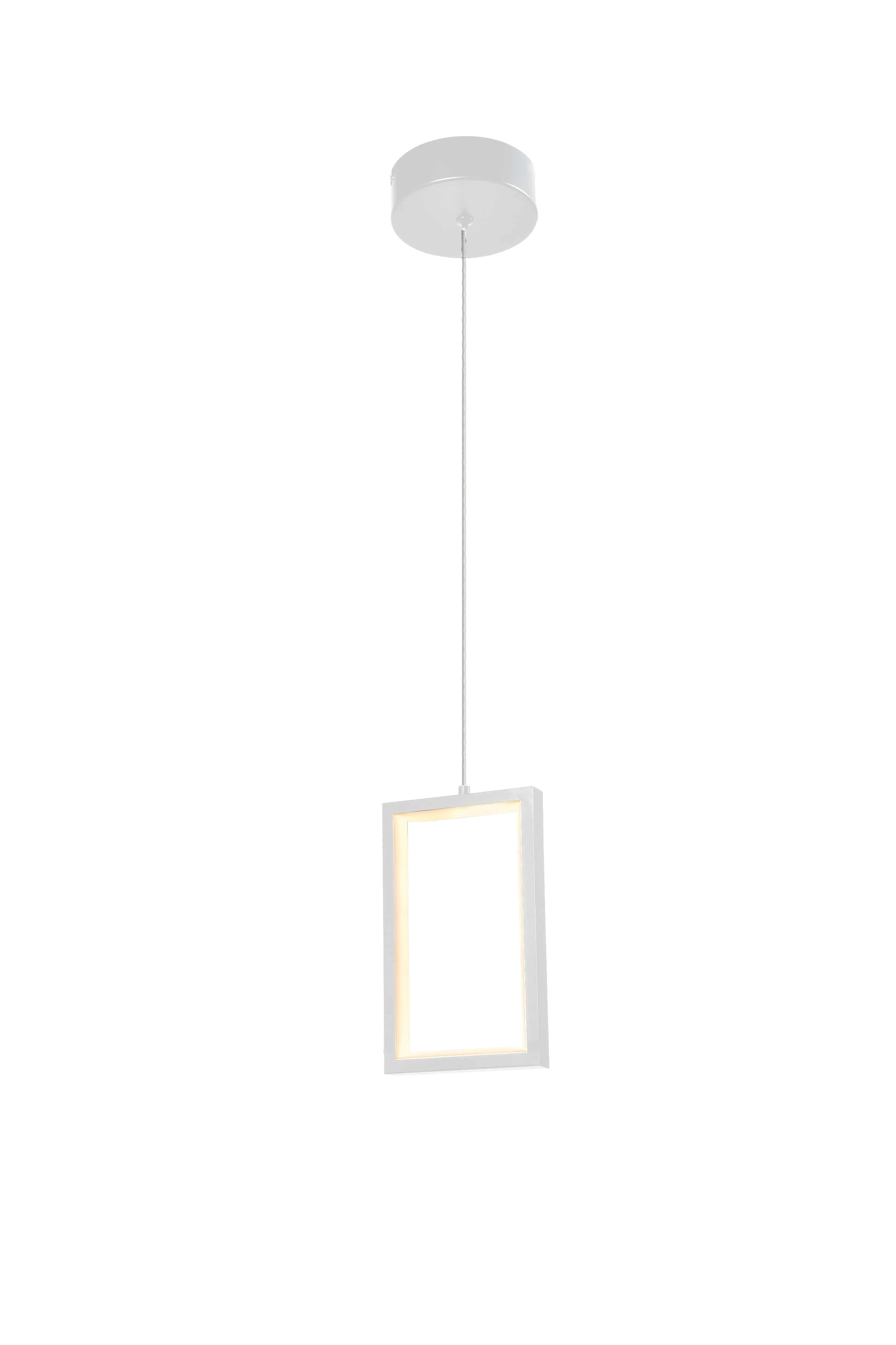 Lampă Suspendată LED 4W Lumină Caldă 3000K Albă Optonica
