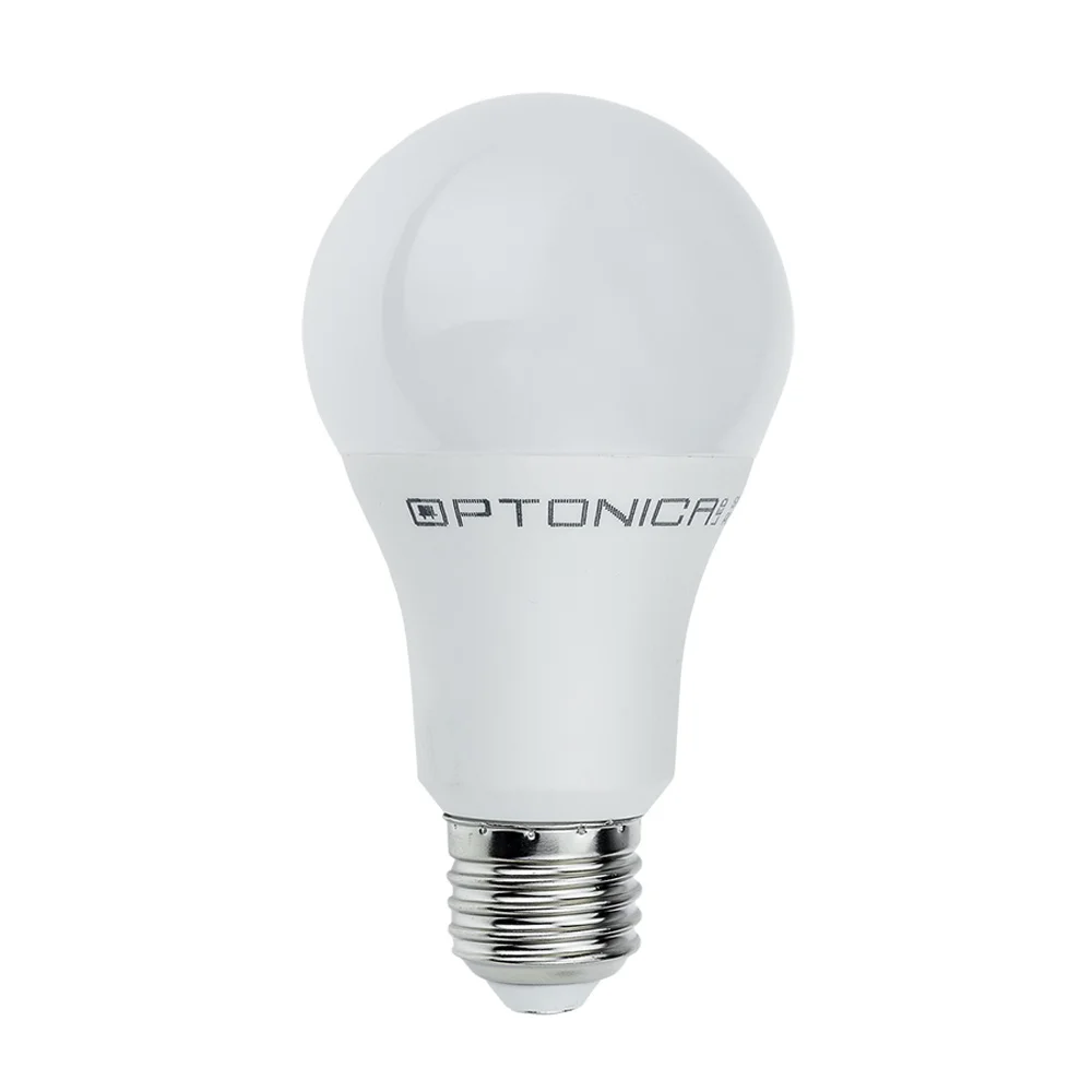 Bec LED E27 15W 1500lm Lumină Caldă 2700K A65 Optonica