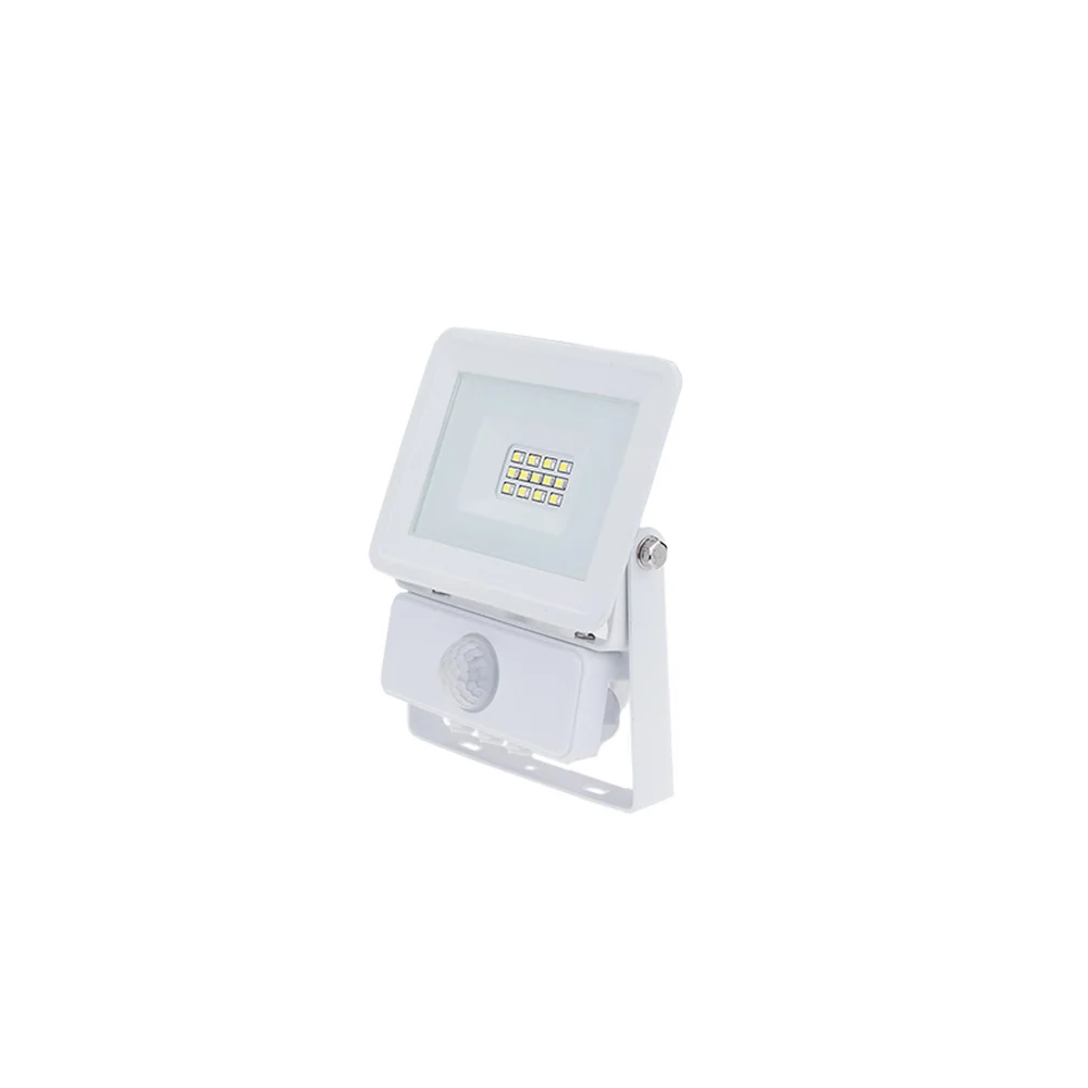 Proiector LED 10W cu Senzor Mișcare 6000K Lumină Rece IP65 Exterior