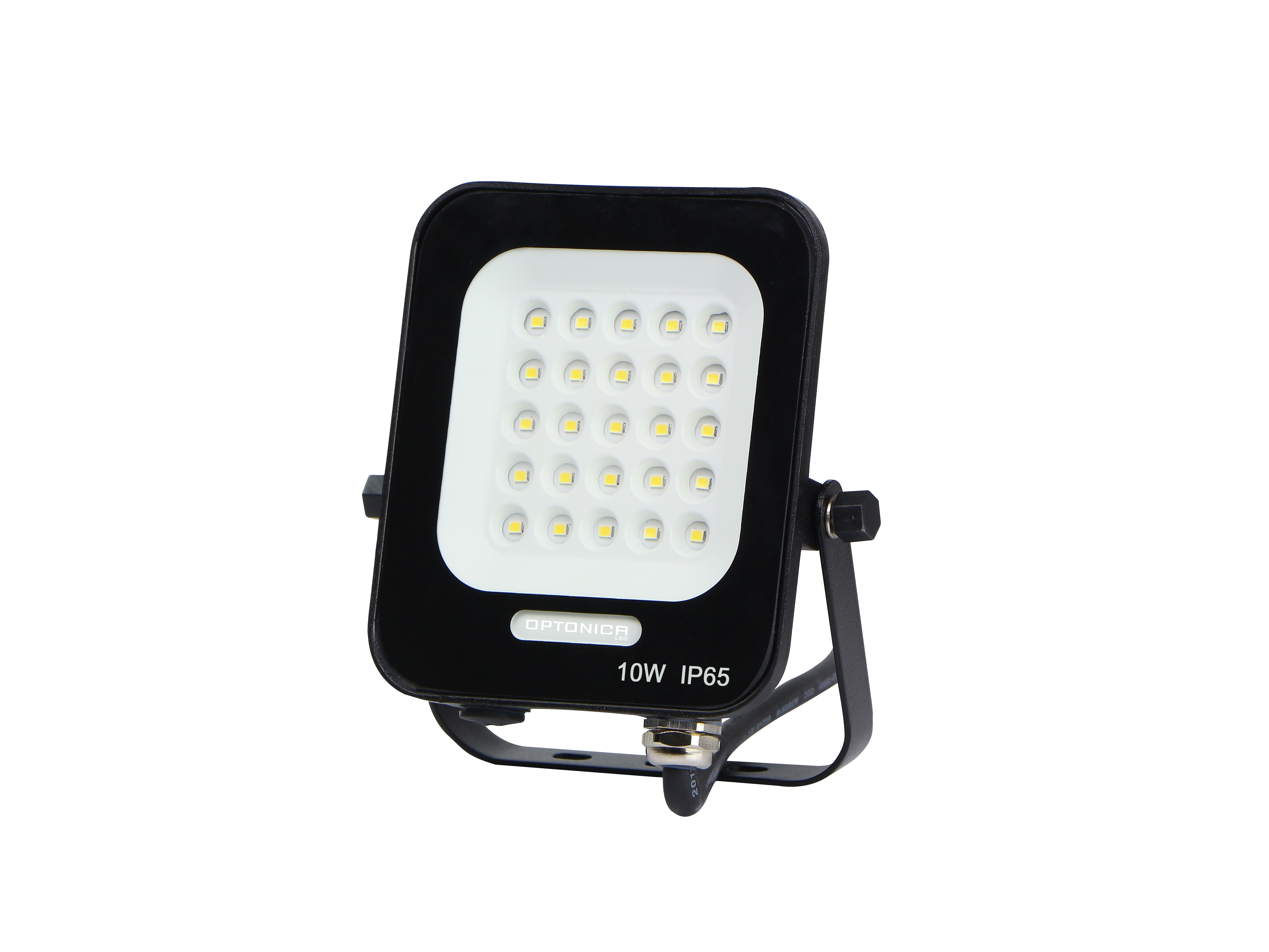 Proiector LED 10W Verde IP65 Corp Negru Optonica
