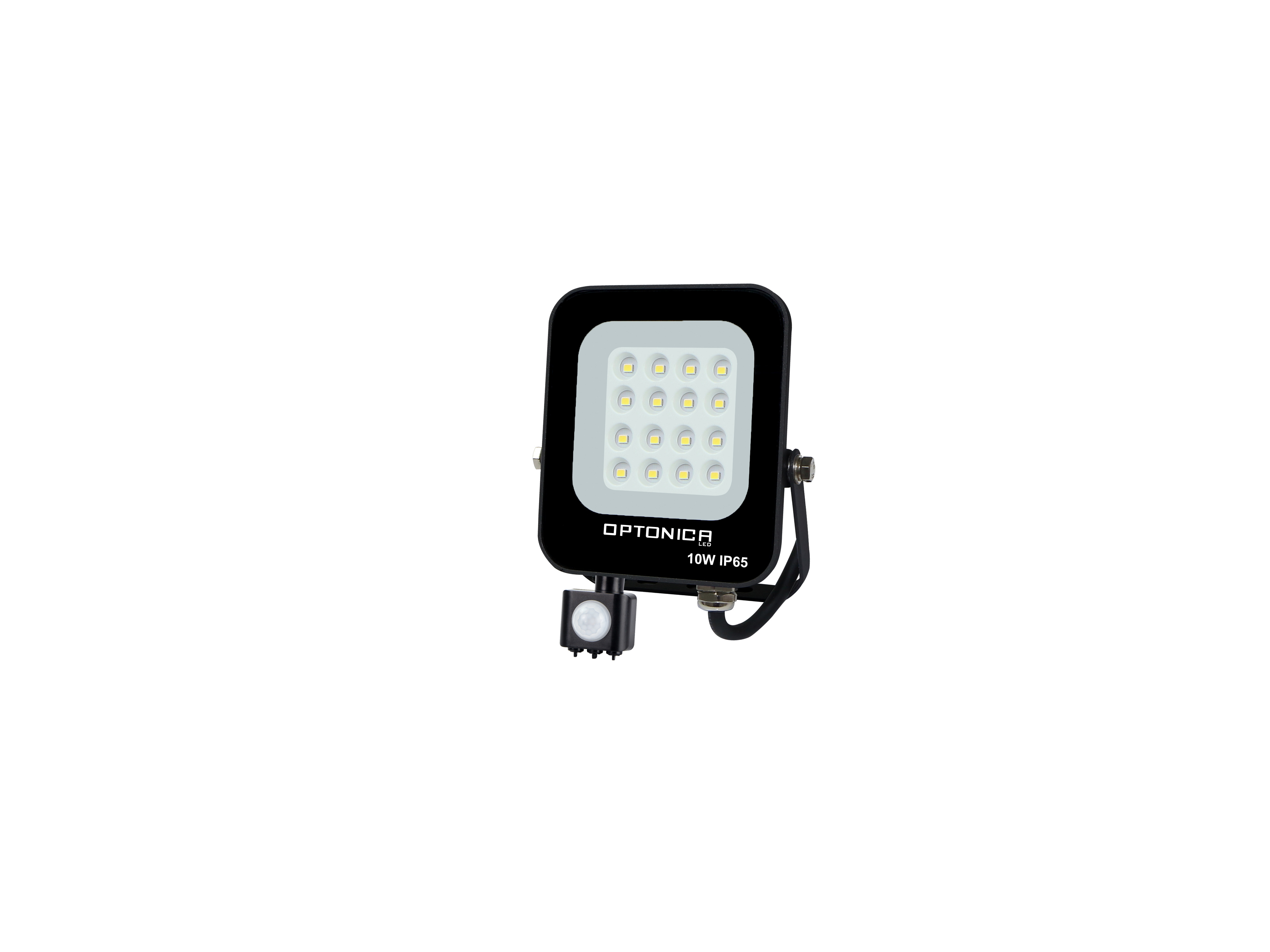 Proiector LED 10W cu Senzor Mișcare IP65 Lumină Rece 6000K Optonica