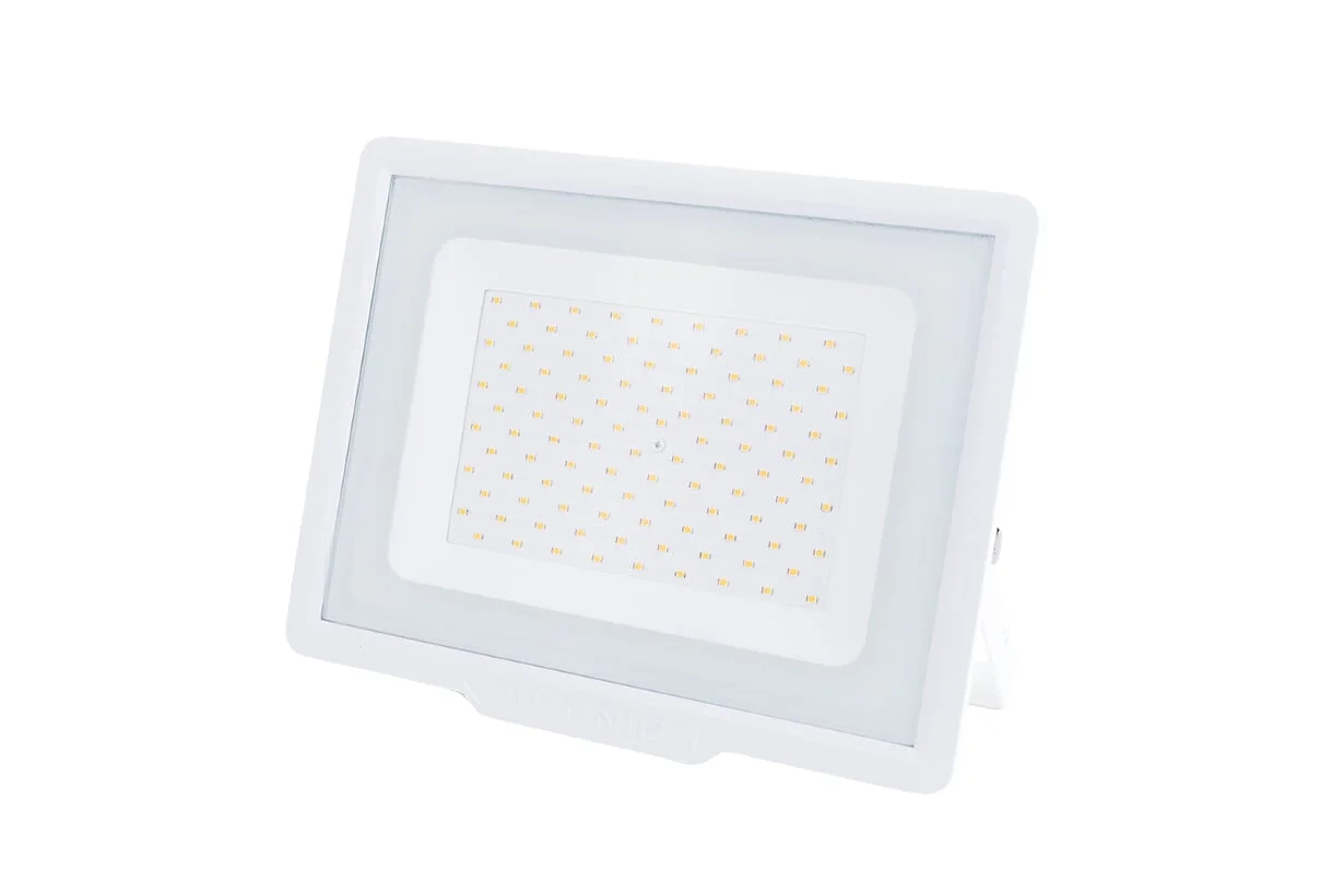 Proiector LED 100W 8000lm Lumină Caldă 2700K IP65 Optonica