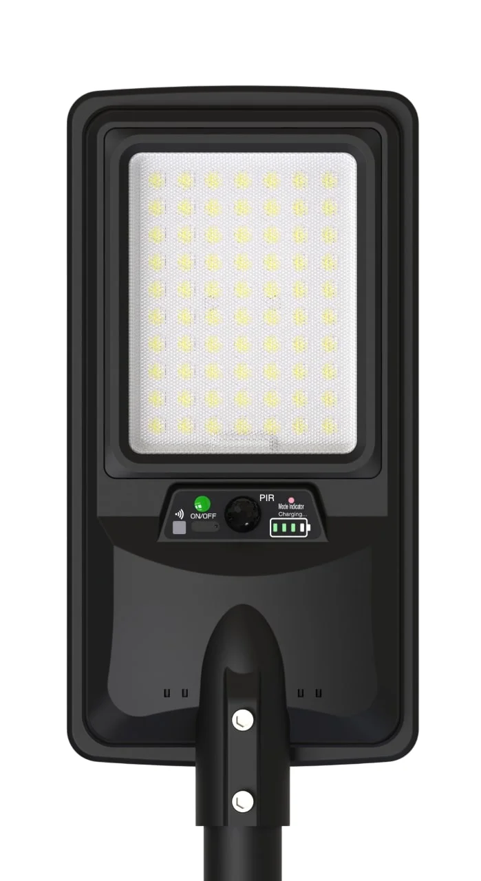 Lampă Stradală Solară LED 12W 2250lm Lumină Rece 6000K cu Telecomandă