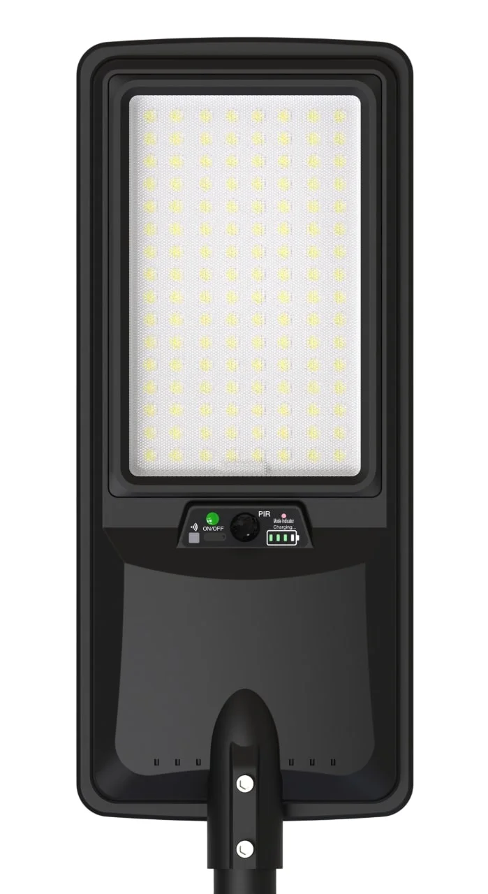 Lampă Stradală Solară LED 24W 3600lm Lumină Rece 6000K cu Telecomandă