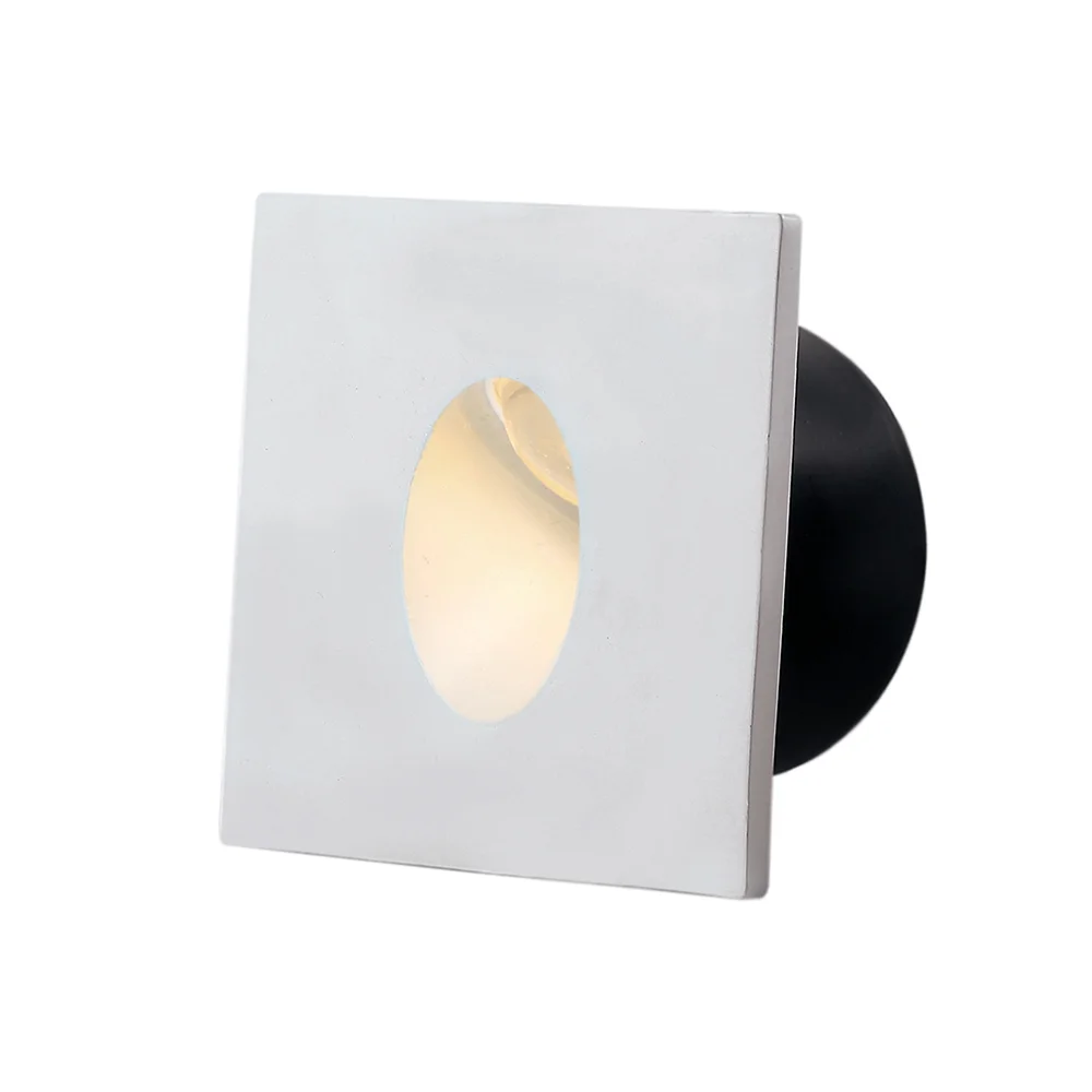 Lampă LED Trepte 3W Pătrat Alb 4000K Optonica
