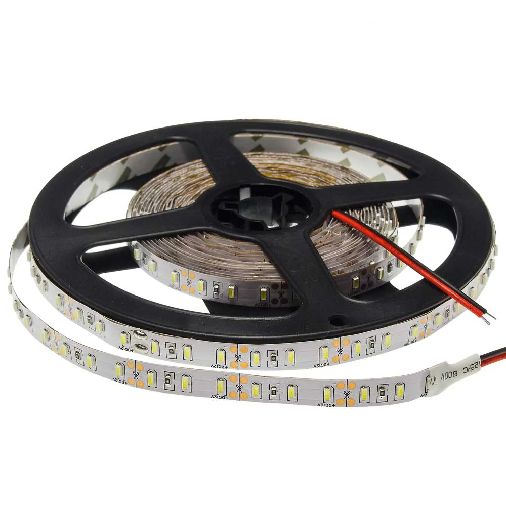 Bandă LED 12W/m 12V 120 LED-uri Lumină Caldă 2700K Optonica