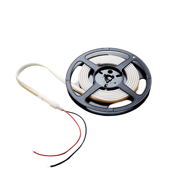 Bandă LED COB 24V 10W/m 900lm/m Lumină Rece 6000K IP65 Optonica