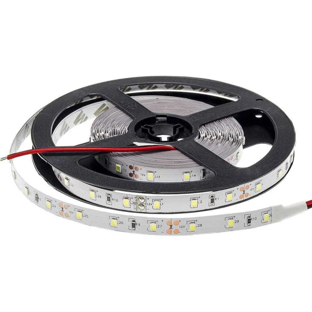 Bandă LED 2835 12V 4.8W/m Lumină Neutră 4500K Interior Optonica