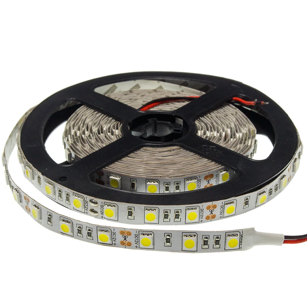 Bandă LED 5630 12V 12W/m 1000lm/m Lumină Neutră 4500K Interior Optonica