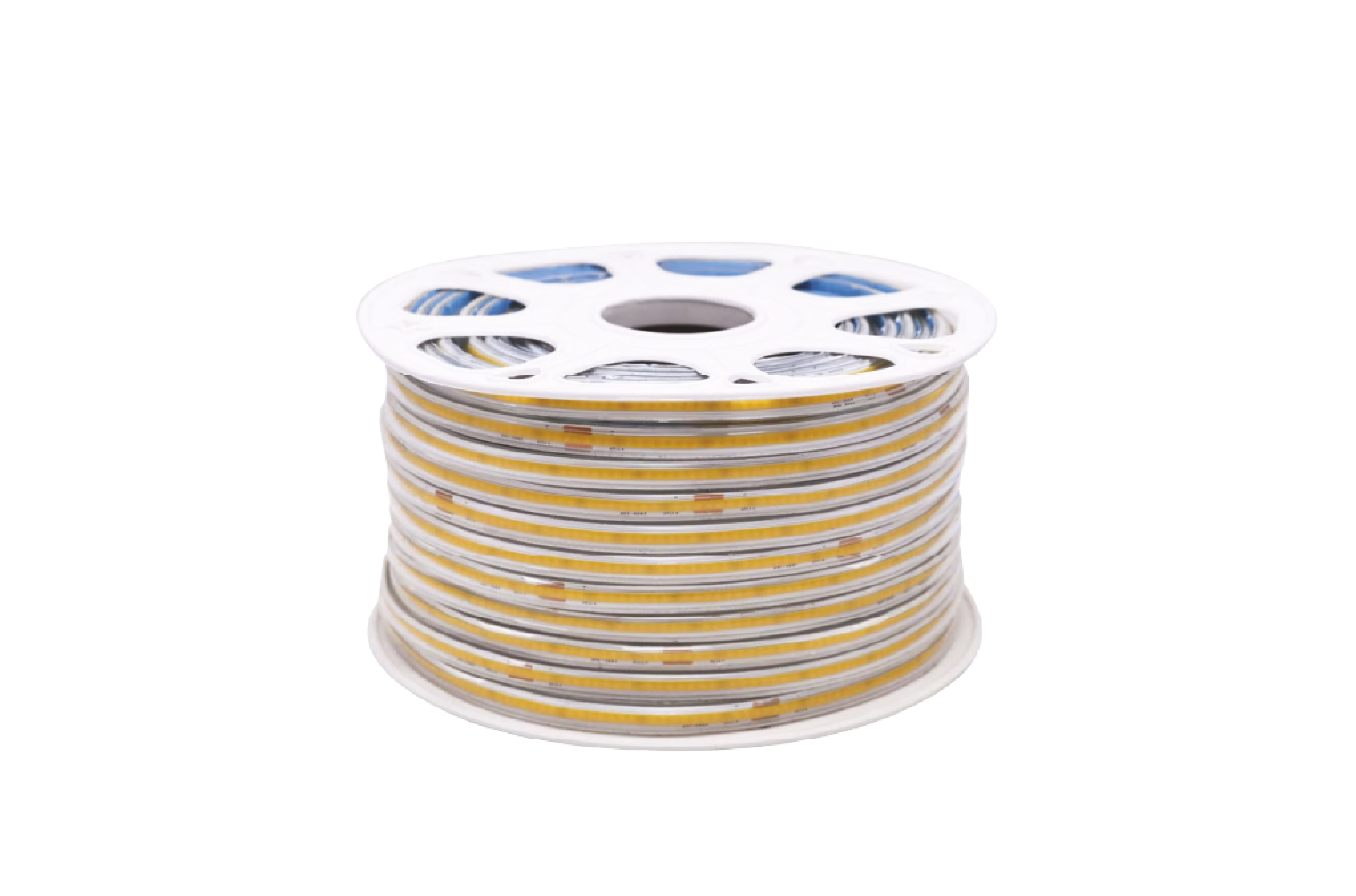 Bandă LED COB 220V 10W/m 3000K Lumină Caldă IP65 Optonica