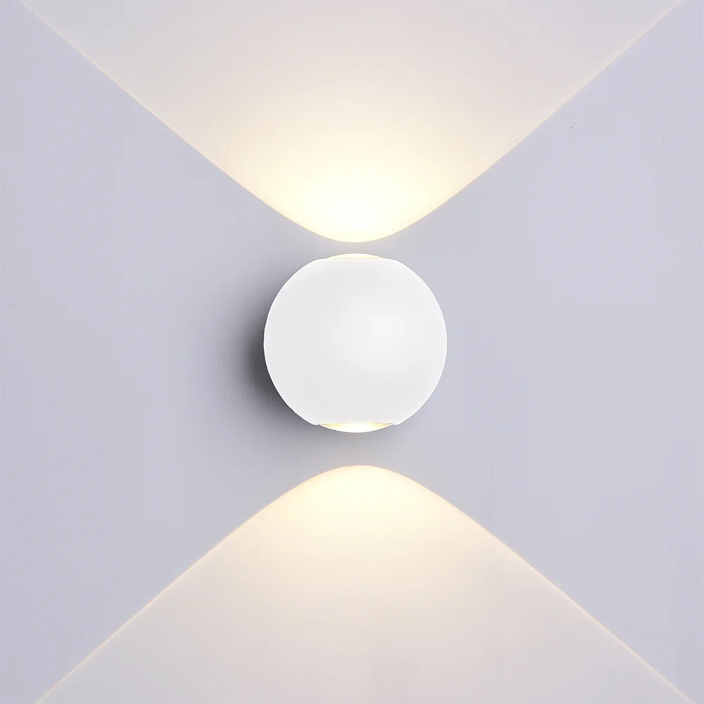 Aplică LED Perete Rotundă 6W 3000K Lumină Caldă Alb Optonica
