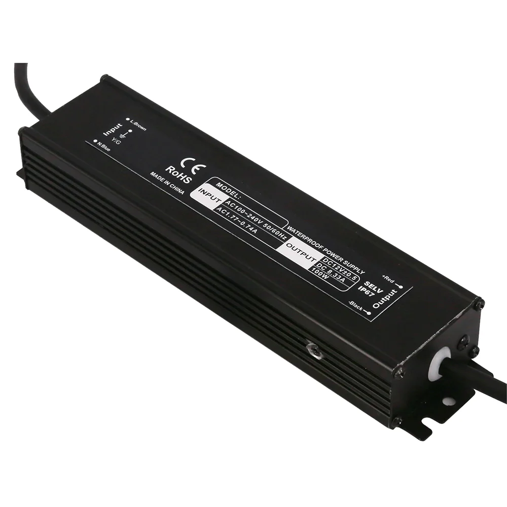Sursă Alimentare LED Etanșă IP67 12V 60W Optonica