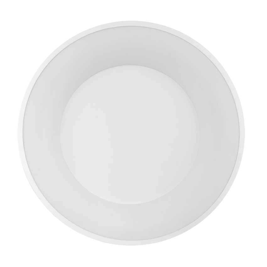 Lampa LED de tavan dimabila CCT cu telecomanda, rama alba, max. 72W, 3000K-6500K, rotunda, IP20