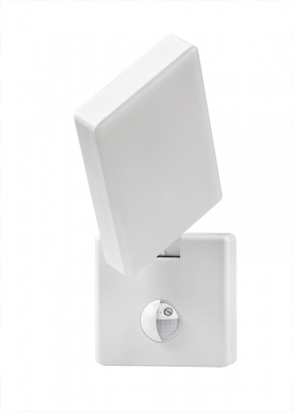 Lampa LED pentru exterior cu senzor PIR, 10W, 4000K, IP65