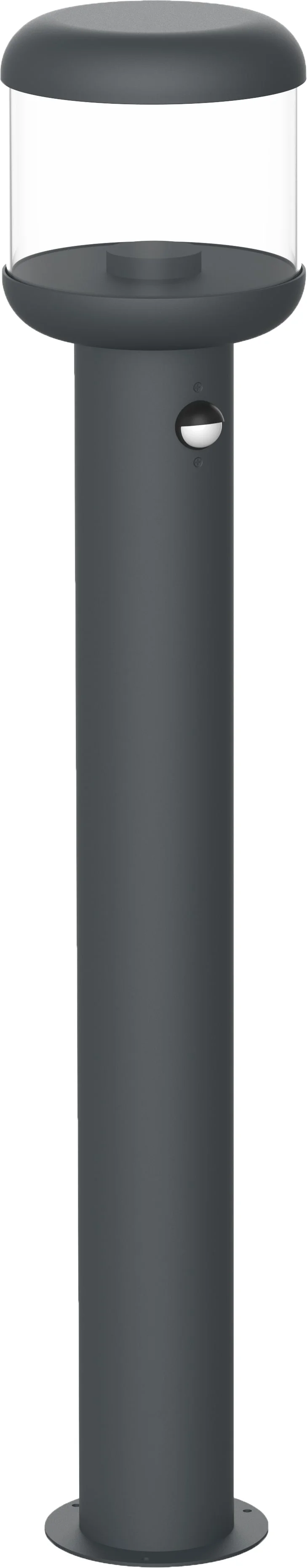 Aplică LED Exterior E27 cu Senzor PIR 40W IP54 Aluminiu Negru Optonica