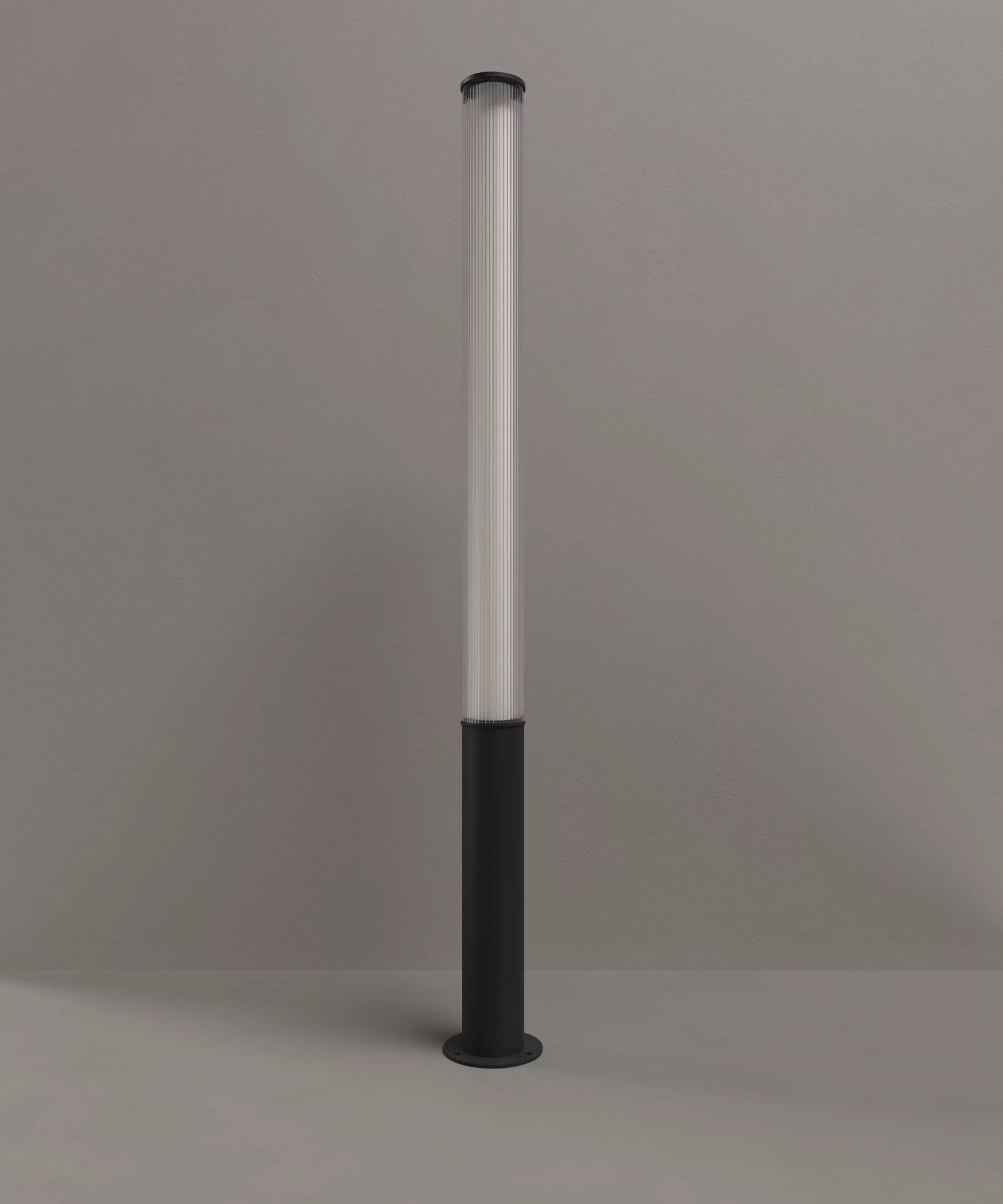 Lampadar de exterior LED Gardenia 32W 3379lm 3000K 360° IP65 Ø10cm negru Maxlight F0066