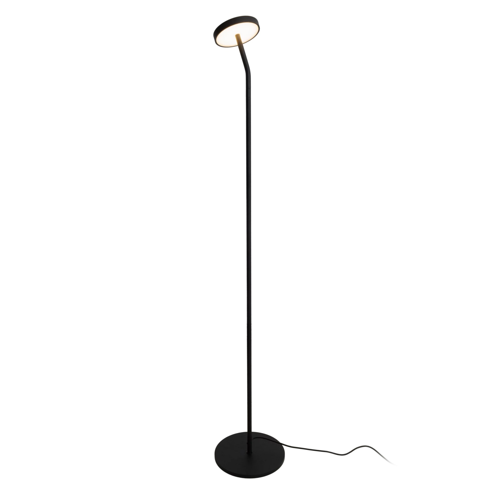 Lampadar LED Ibiza 8W 450lm 3000K Ø12cm negru Maxlight F0060