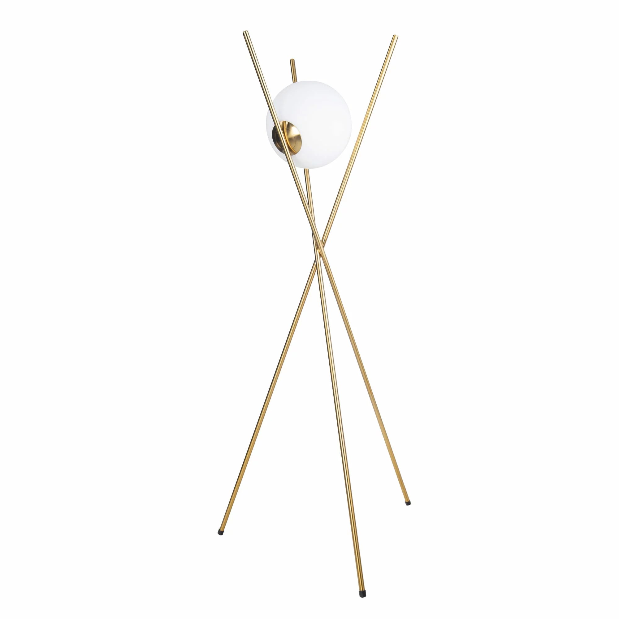 Lampadar Xena E27 Ø24cm alamă Maxlight F0055