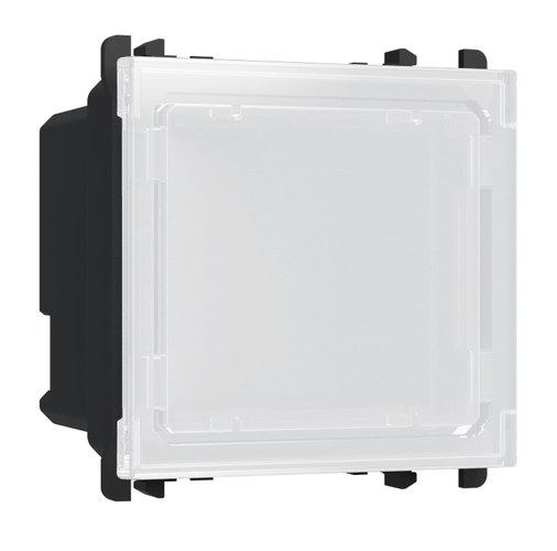 Lanternă electronică detașabilă 230V, borne cu șurub, 2 module, Lybra, alb Urmet 27297.B Modular, Seria LYBRA, Elemente de confort si protectie