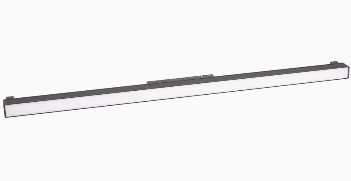 Linie luminoasă magnetică 60 cm DALI 17W 637lm 3000K 113° dimabil negru Maxlight M0002D