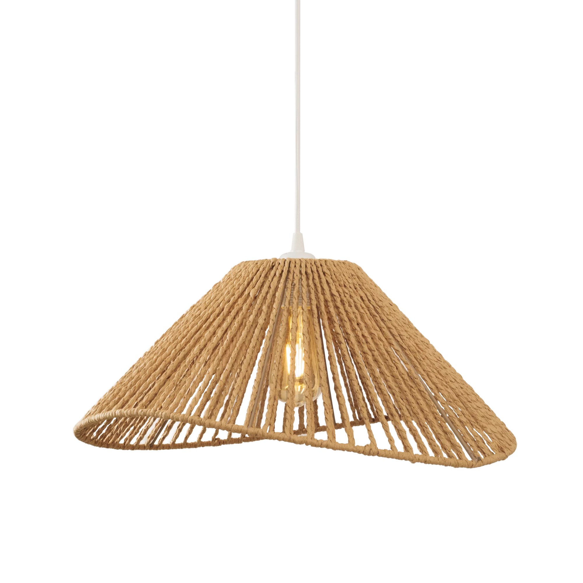 Lustră suspendată Amalfi I E27 alb Maxlight P0577
