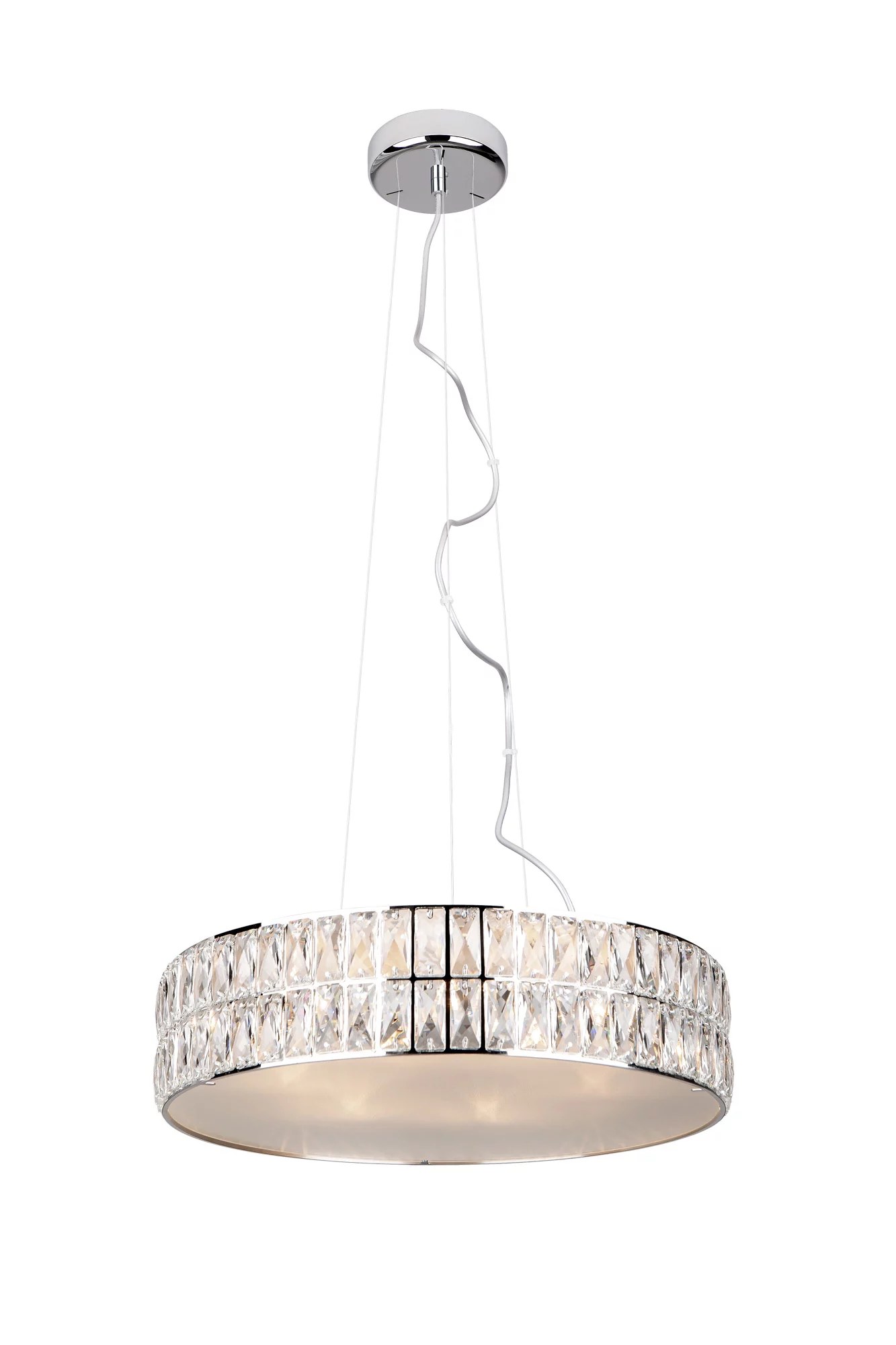 Lustră suspendată Diamante 38cm G9x5 crom Maxlight P0236