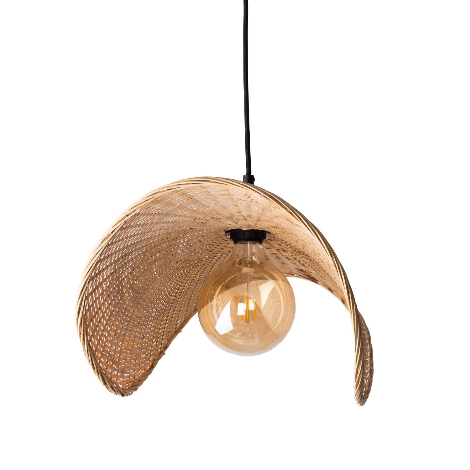 Lustră suspendată Koshi I E27 negru Maxlight P0498