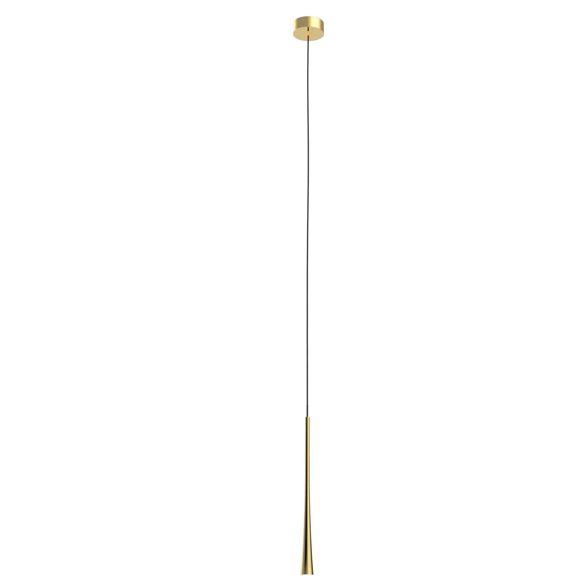 Lustră suspendată LED Coffee I 7W 218lm 3000K auriu Maxlight P0484