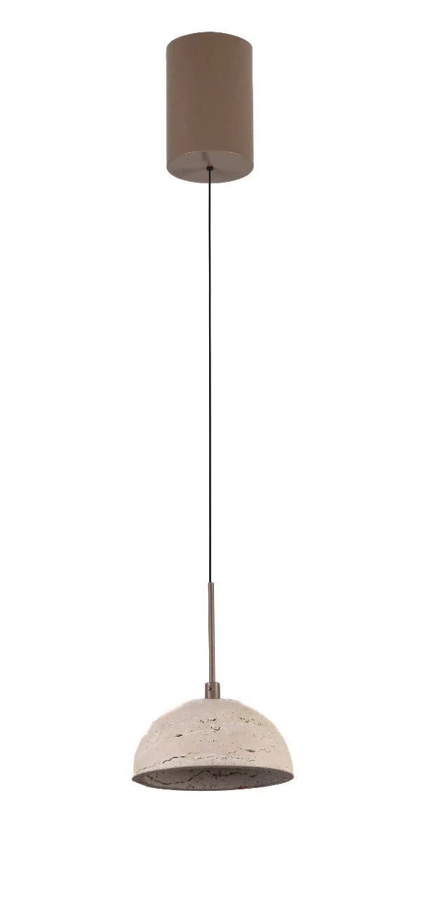 Lustră suspendată LED Cuccina 5W 375lm 3000K Ø15cm bej RAL 1019 Maxlight P0666
