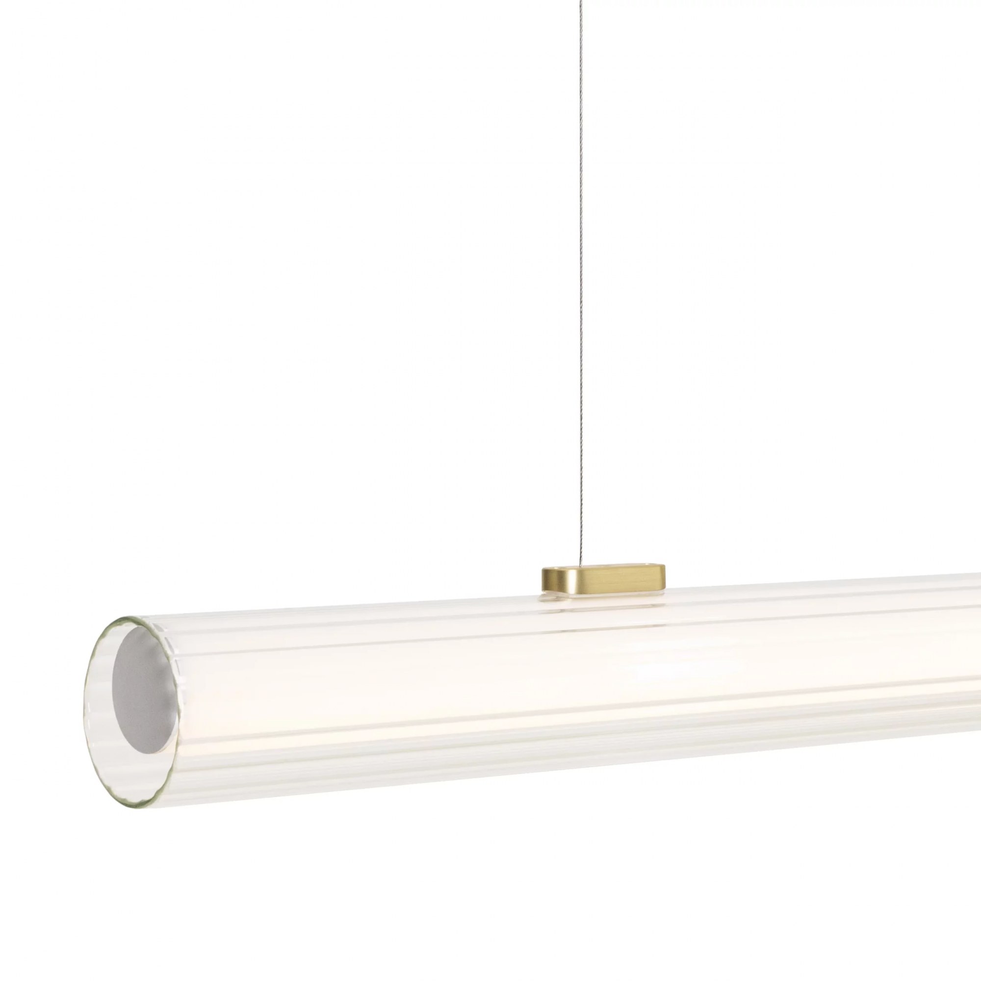 Lustră suspendată LED Fayette 121cm 23,2W 2304lm 3000K IP44 auriu Maxlight P0622