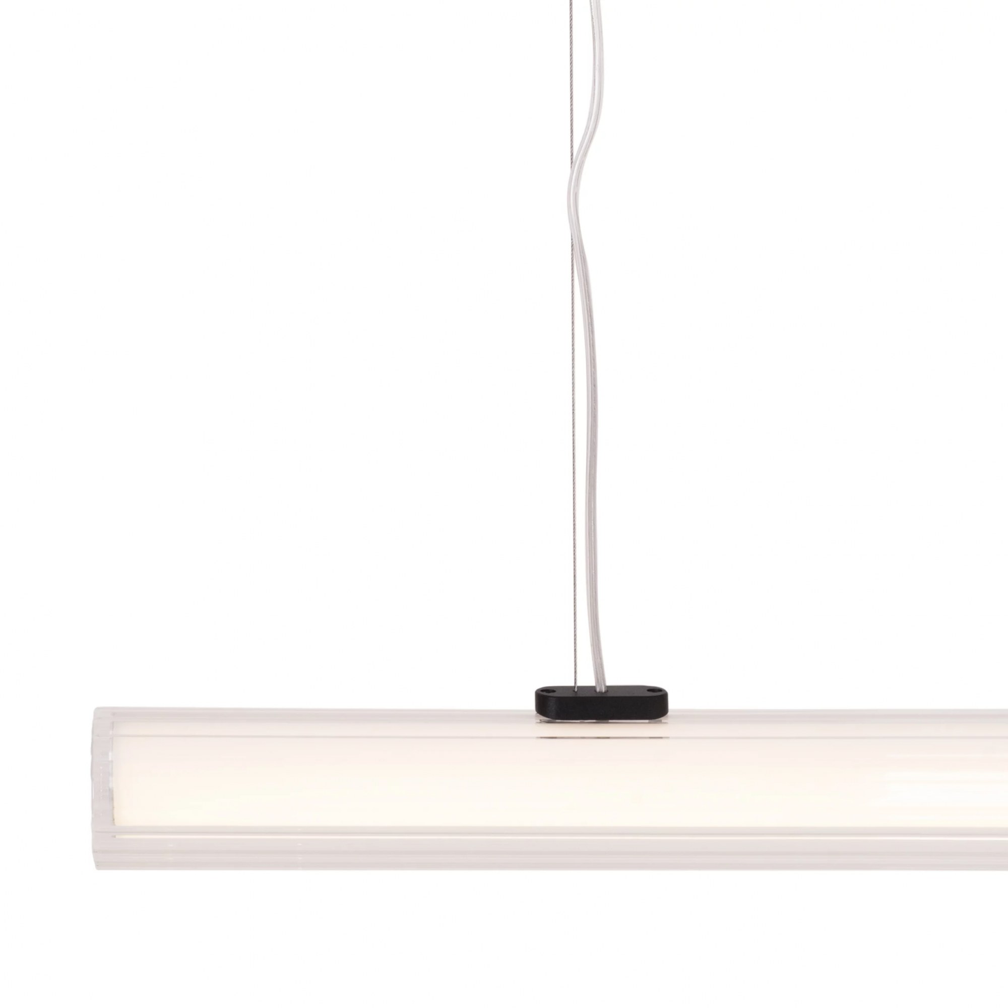 Lustră suspendată LED Fayette 121cm 23,2W 2304lm 3000K IP44 negru Maxlight P0621