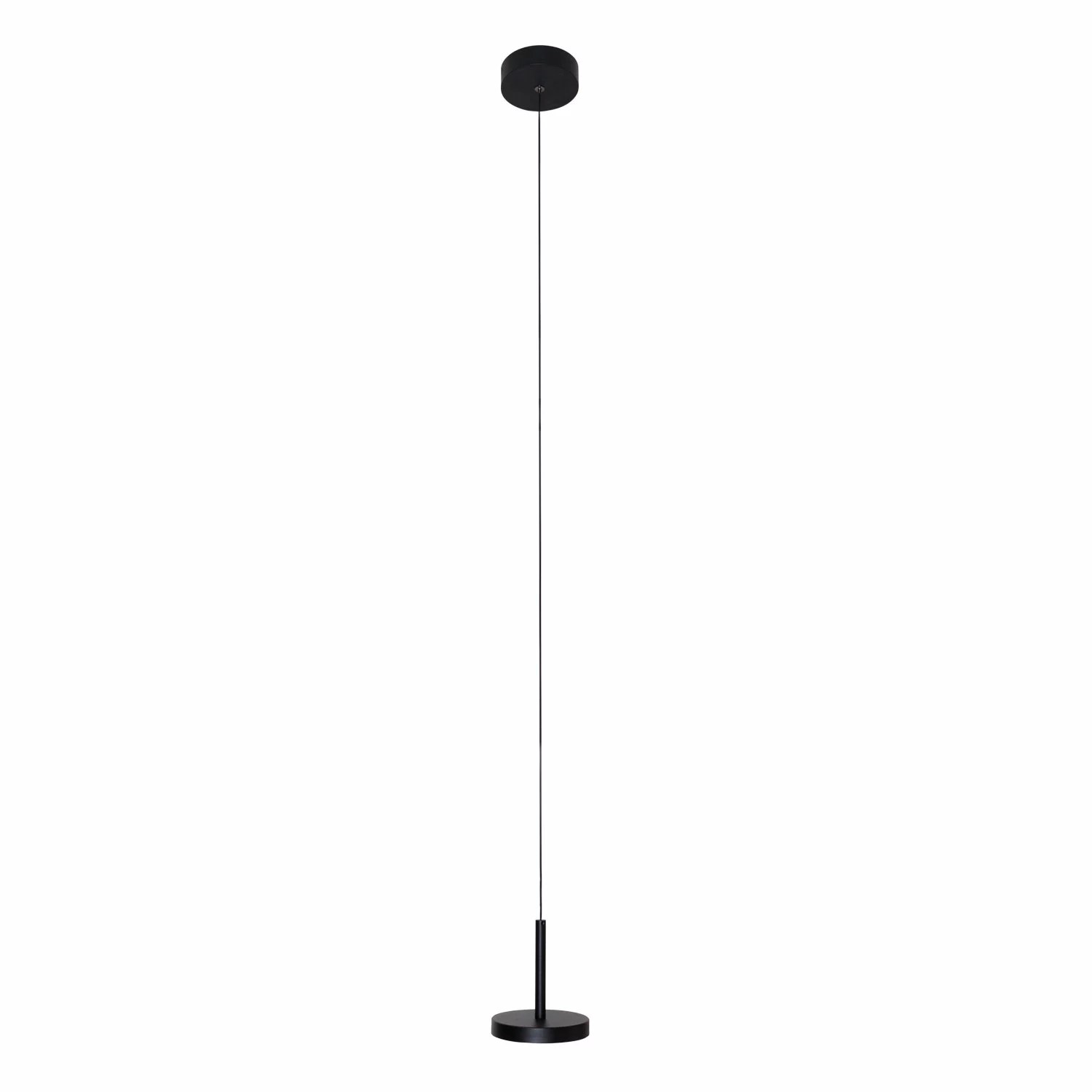 Lustră suspendată LED Ibiza I 8W 663lm 3000K Ø12cm negru Maxlight P0528
