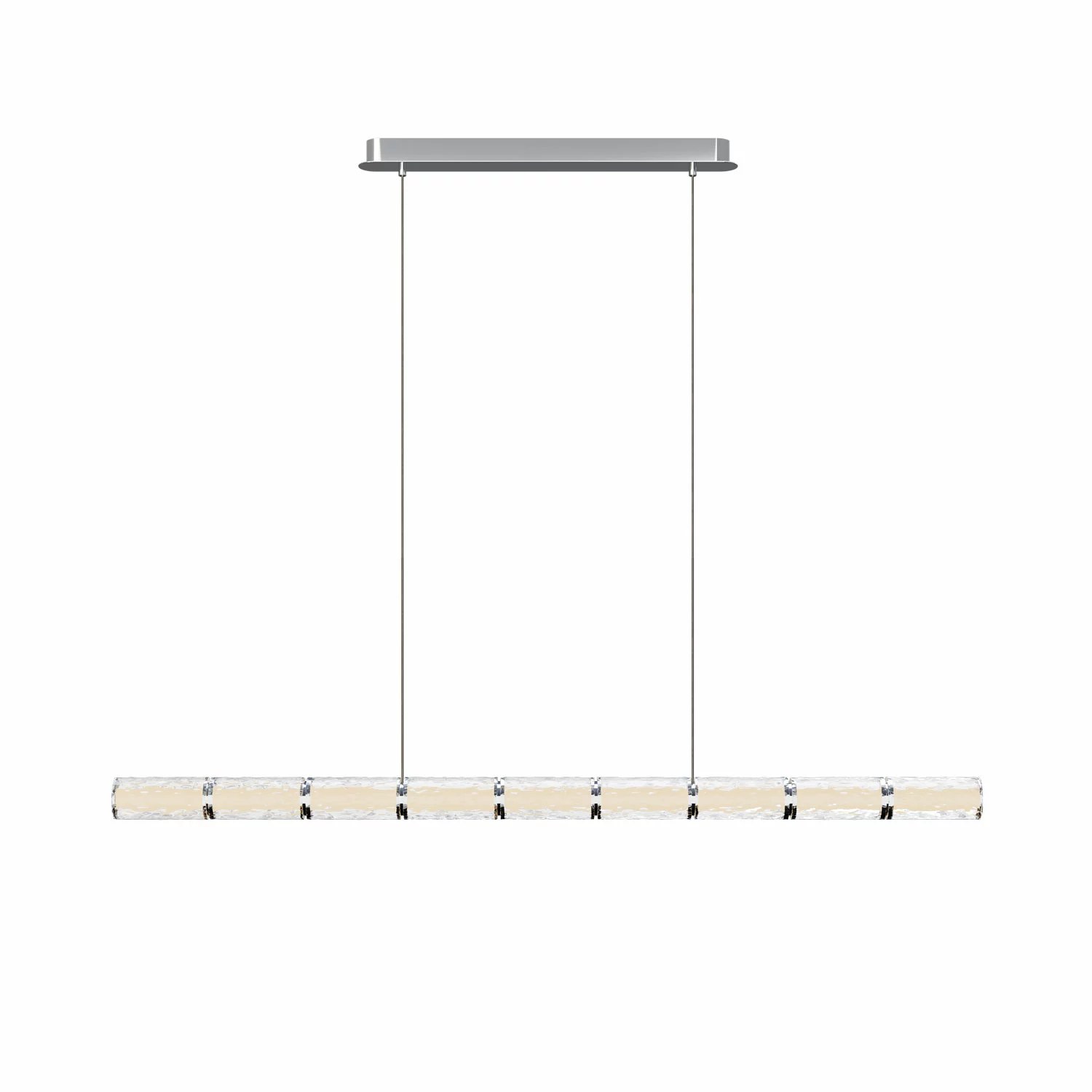 Lustră suspendată LED Love 37W 1062lm 3000K crom Maxlight P0647