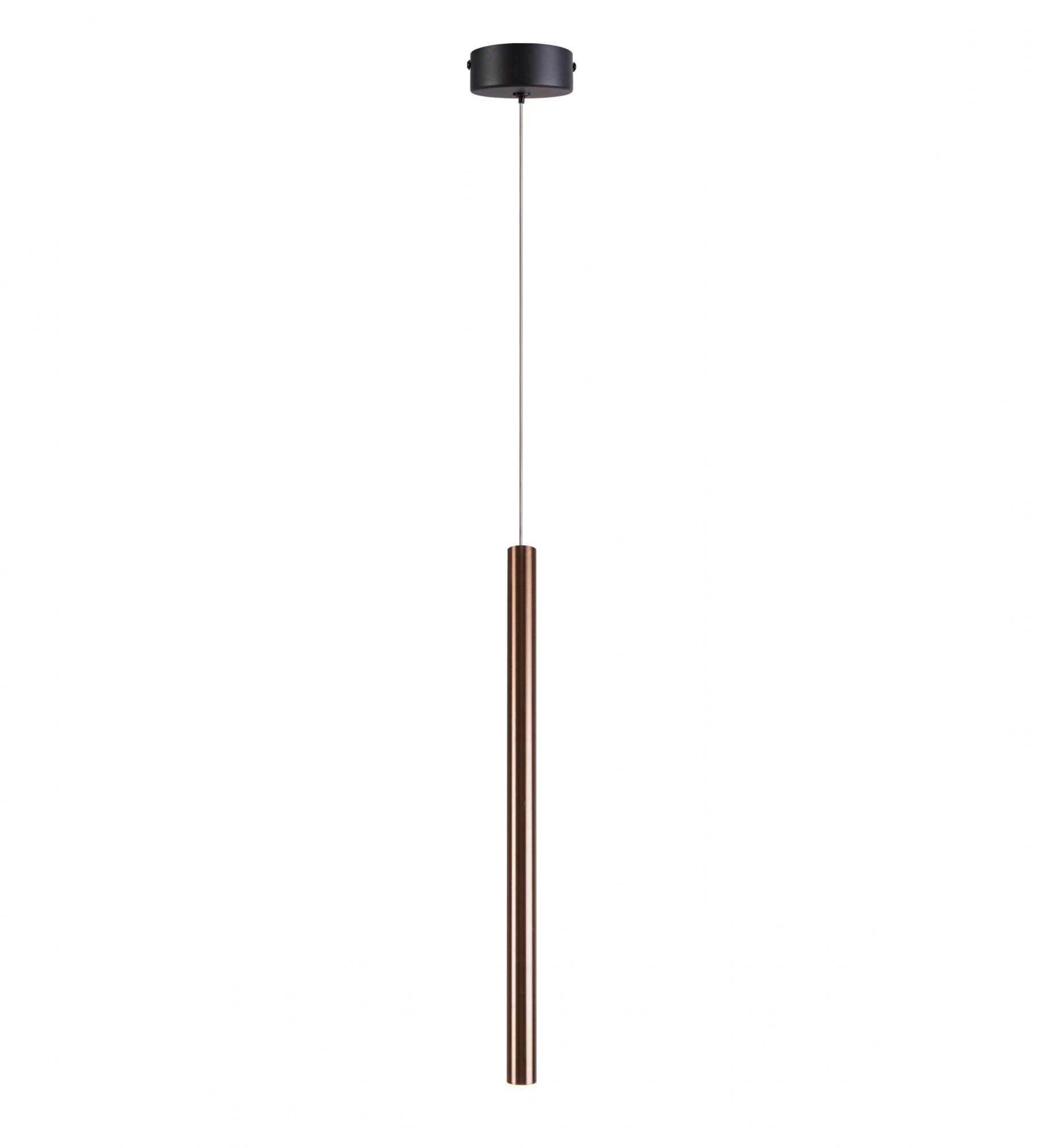 Lustră suspendată LED Metalic 1W 50lm 3000K auriu Maxlight P0670