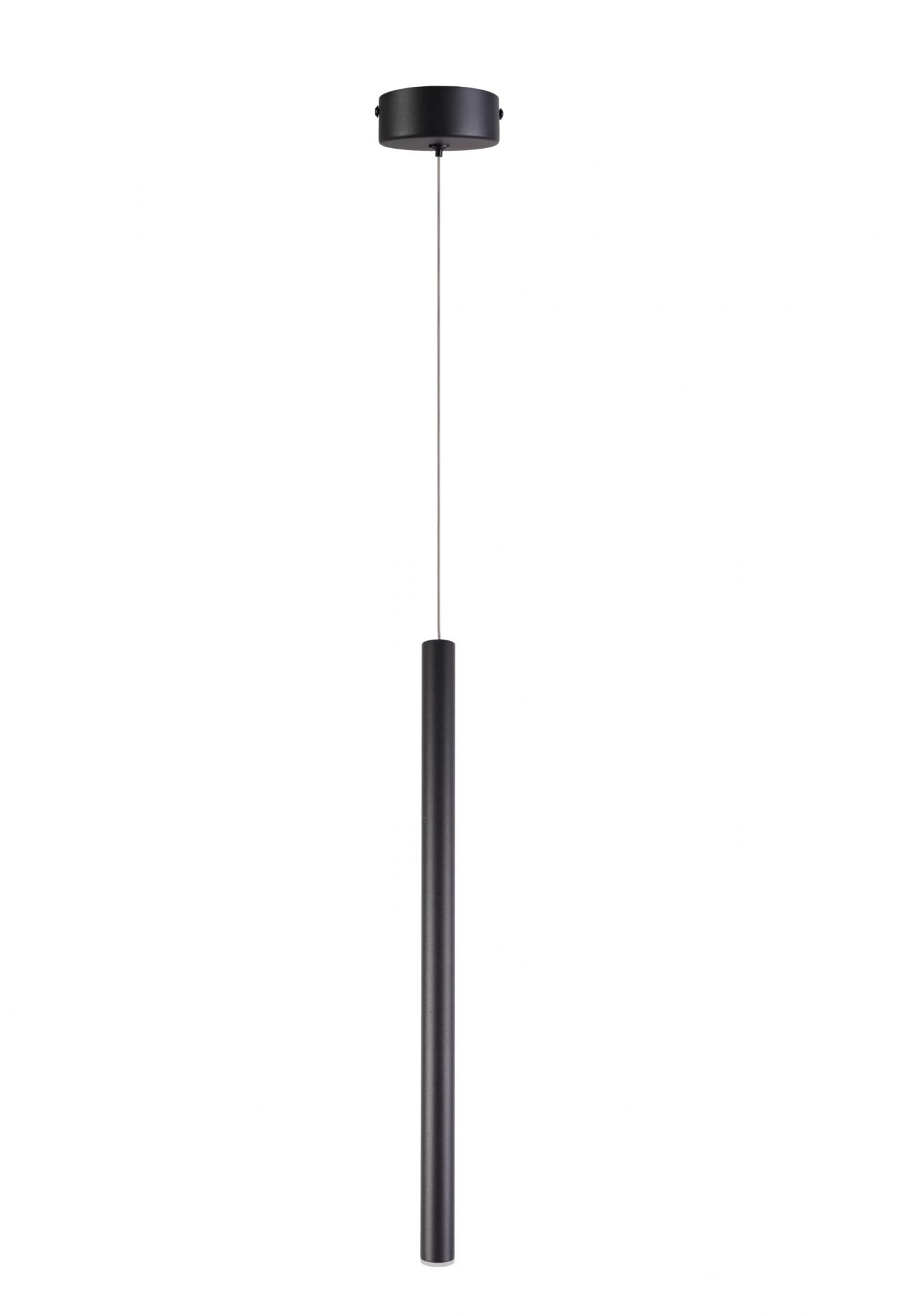 Lustră suspendată LED Metalic 1W 50lm 3000K negru Maxlight P0667
