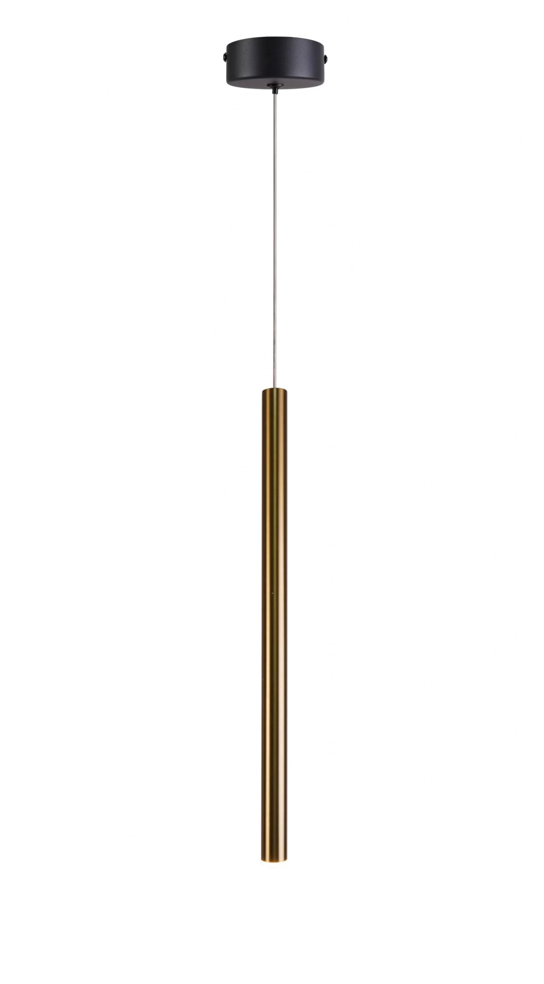 Lustră suspendată LED Metalic 1W 50lm 3000K șampanie Maxlight P0668