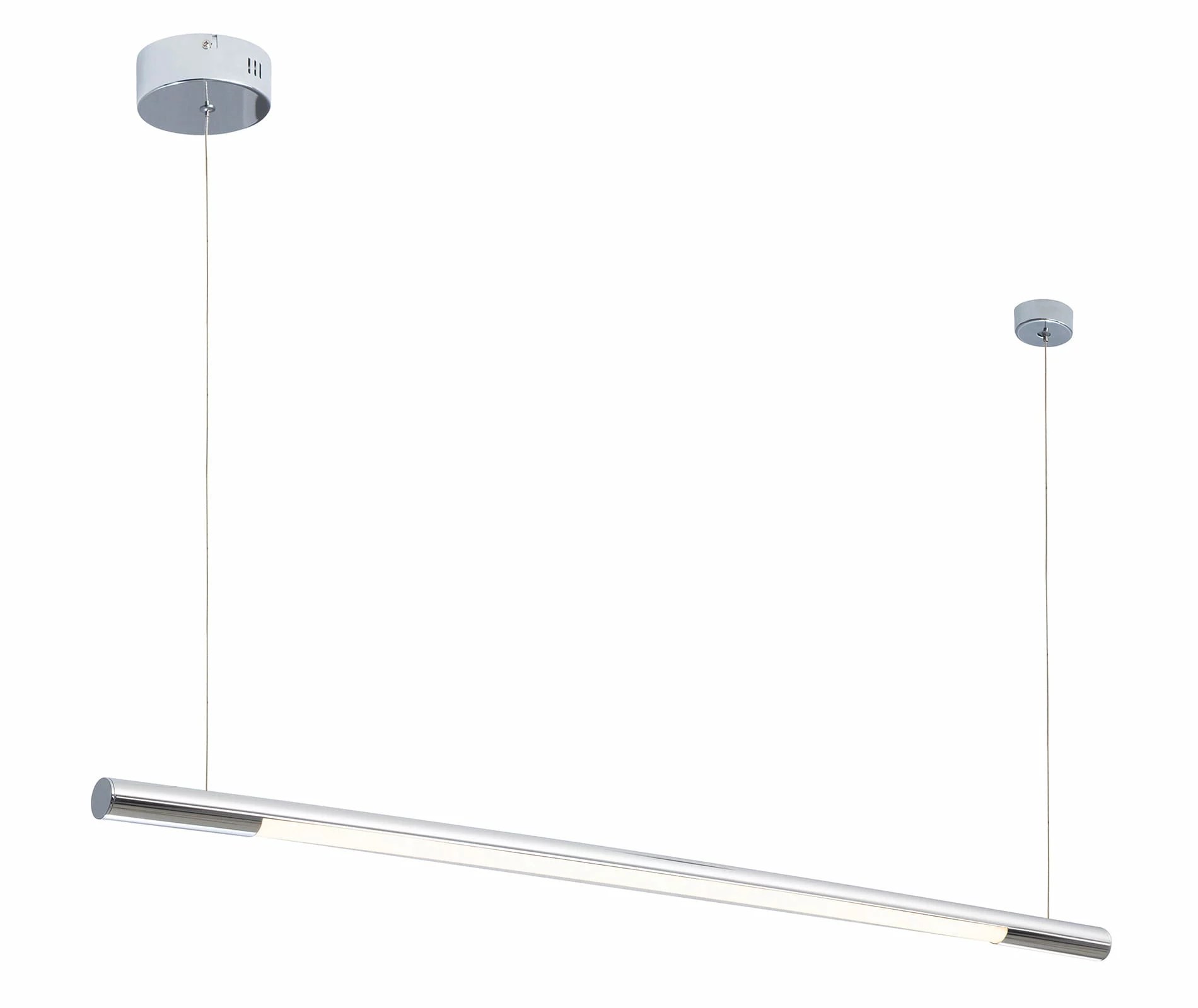 Lustră suspendată LED Organic Horizon 100cm 16W 1360lm 3000K crom Maxlight P0355