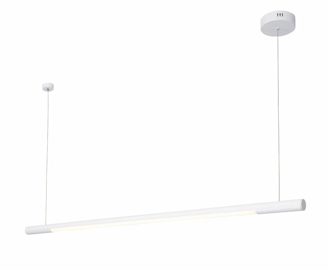Lustră suspendată LED Organic Horizon 150cm 26W 2210lm 3000K alb Maxlight P0361