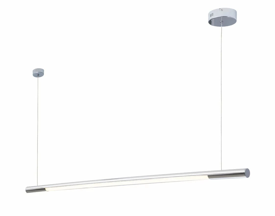 Lustră suspendată LED Organic Horizon 150cm 26W 2210lm 3000K crom Maxlight P0359