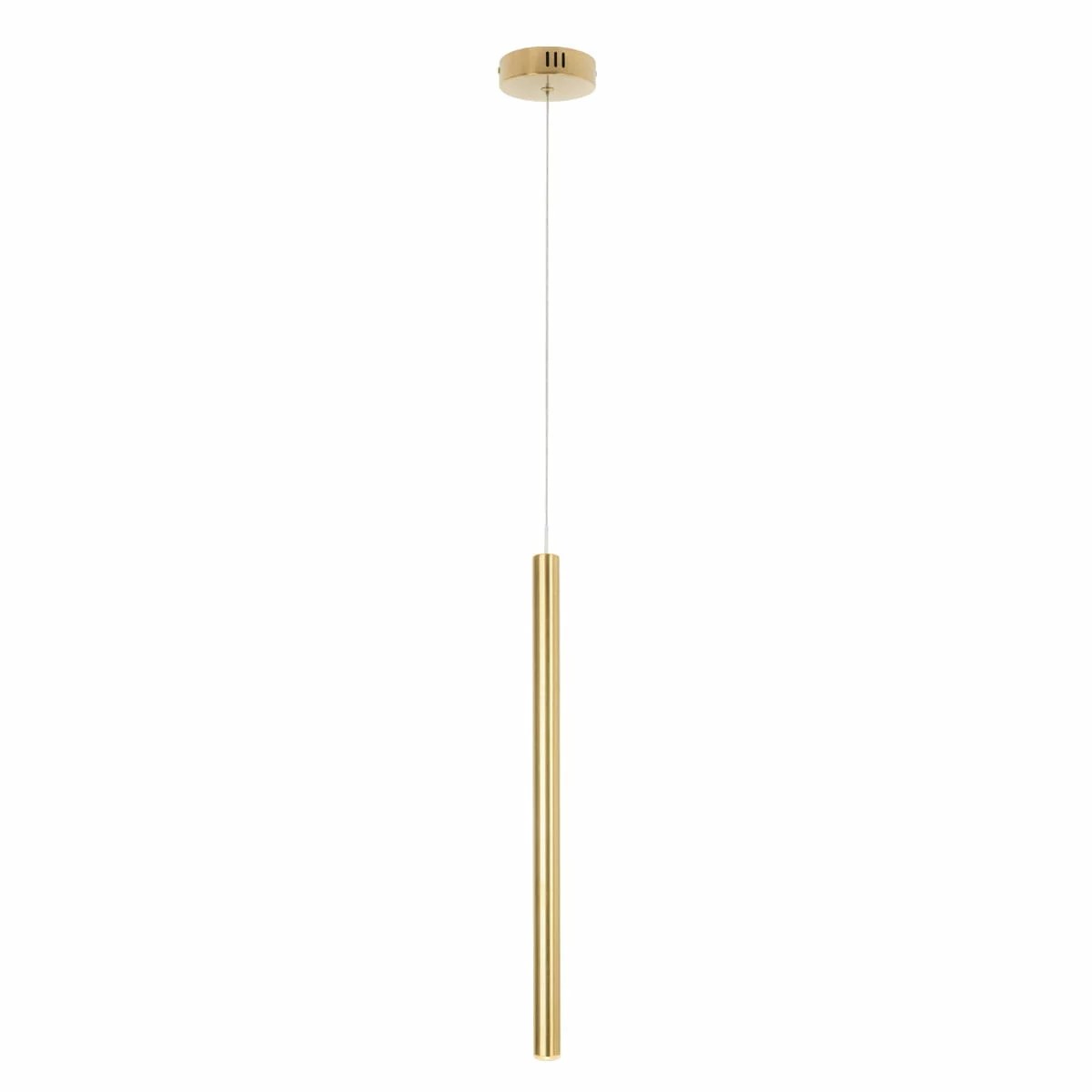 Lustră suspendată LED Organic I 1W 63lm 3000K auriu periat Maxlight P0459