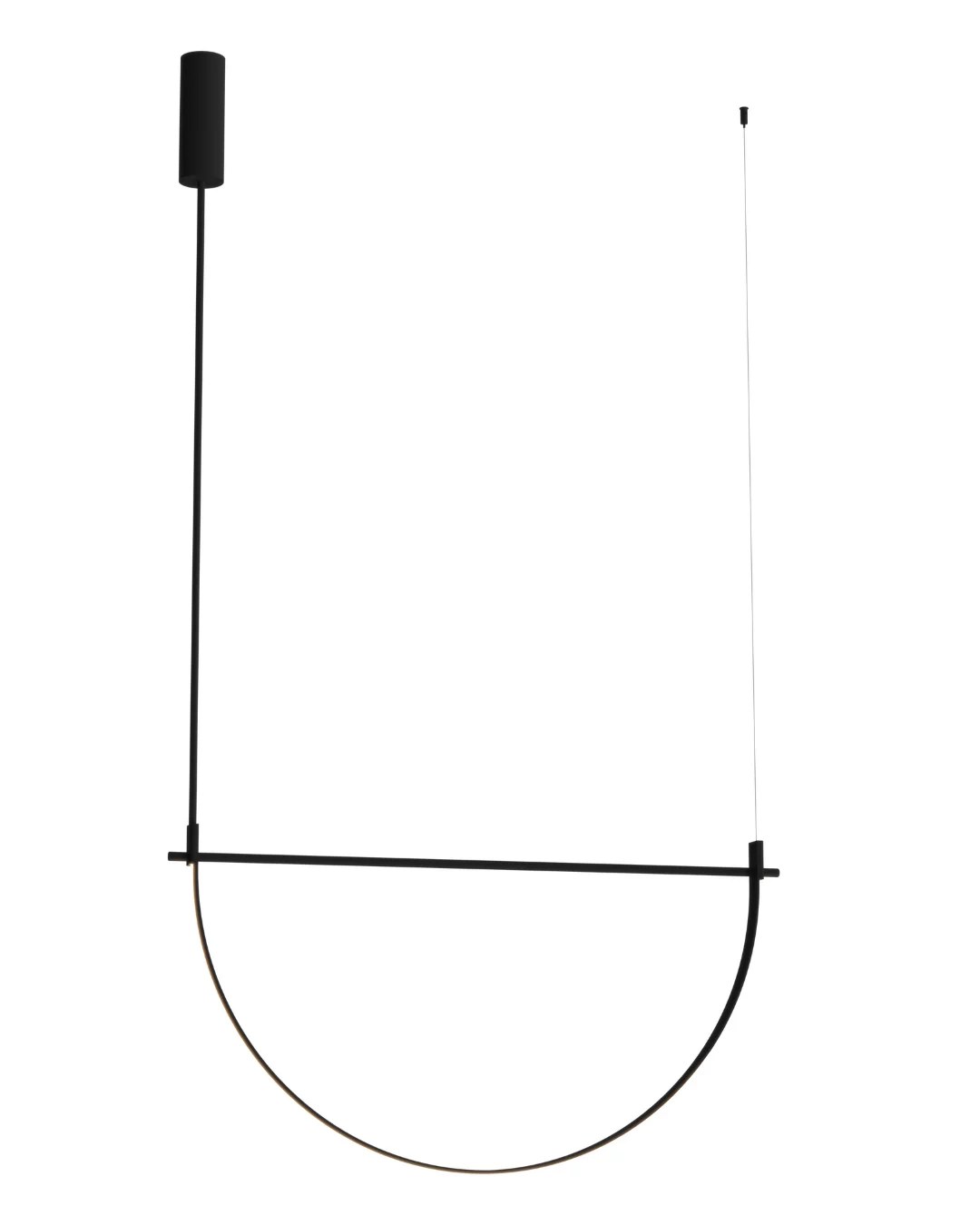 Lustră suspendată LED Victoria 29W 30W 2179lm 3000K 115° L96cm negru Maxlight P0686