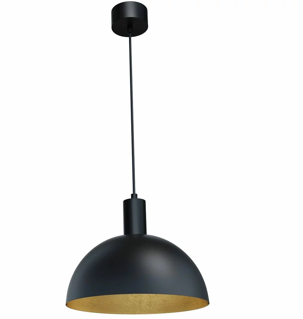 Lustră suspendată Luisant E27 Ø30cm negru Maxlight P0473